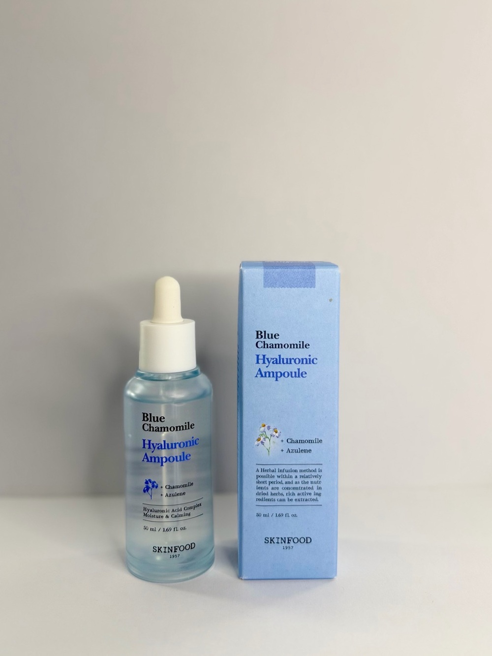 SKINFOOD Blue Chamomile Hyaluronic Ampoule 50ml